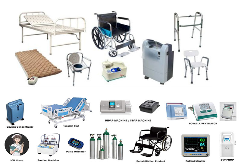 انواع تجهیزات پزشکی بیمار در منزل و کاربرد آن ها